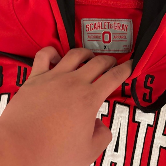 Ohio University Hoodie By Scarlet & Gray - Picture 3 of 3